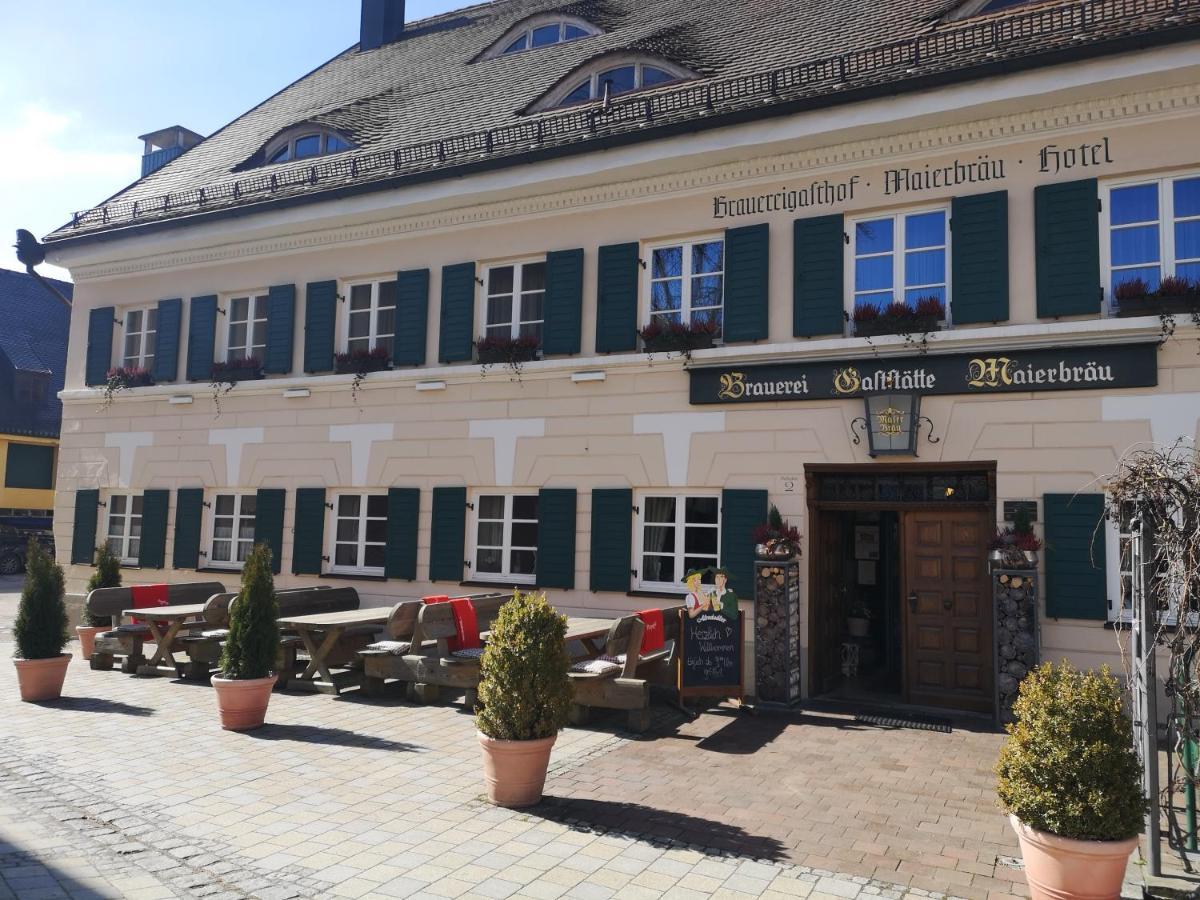 Hotel Maierbraeu Altomünster Esterno foto
